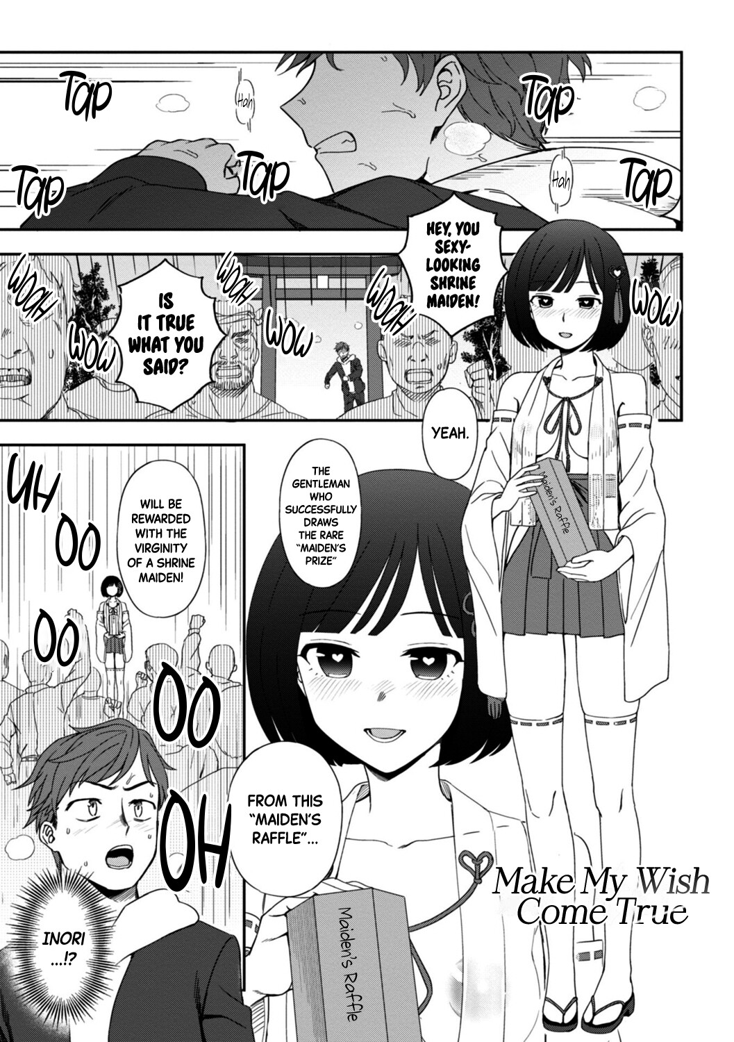 Hentai Manga Comic-Make My Wish Come True-Read-1
